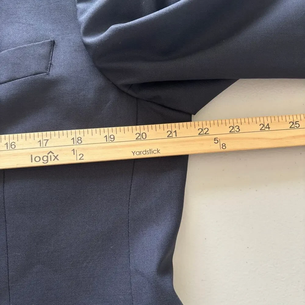 Brooks Brothers 346 Men's Size 40R Blue Lined Stretch‎ Tuxedo Suit Blazer Jacket